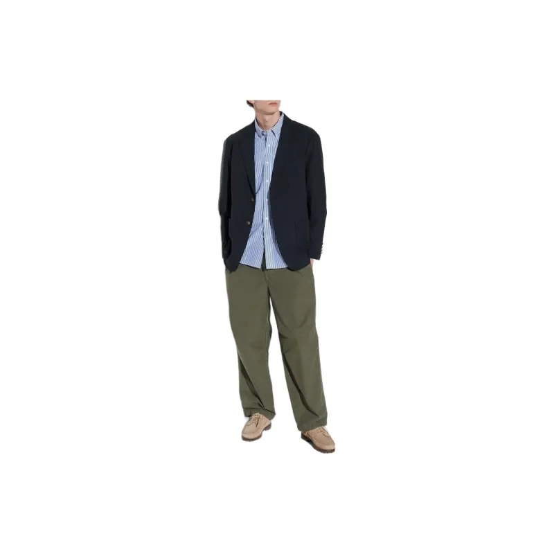 UNIQLO Business Suit Unisex Navy Blue-2