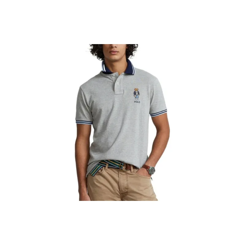Polo Ralph Lauren Polo Shirt Men's Gray-3
