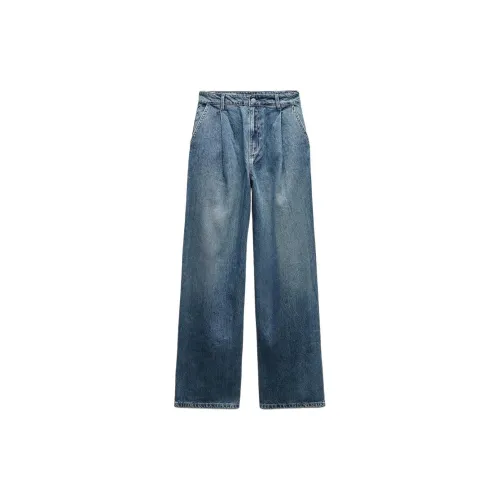 ZARA Trf Jeans Women's Blue