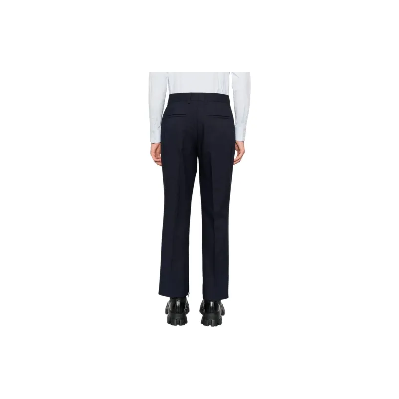 OFF WHITE High Waist Straight Leg Pants-2