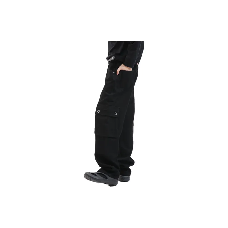 Voguo Relay Jeans Unisex Black-4