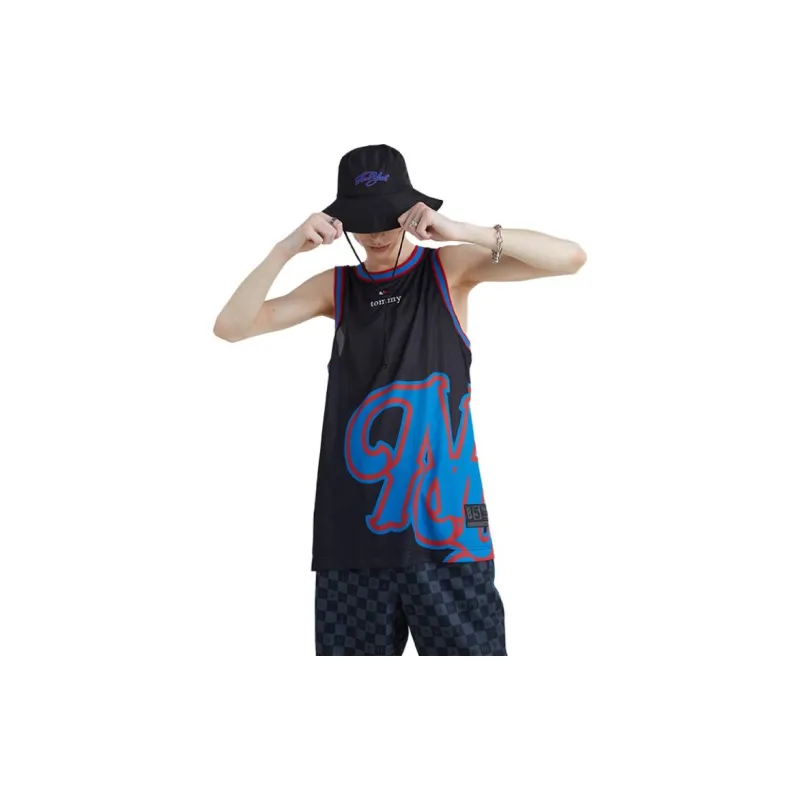 Tommy Hilfiger Basketball Jerseys Unisex Black BDS-5