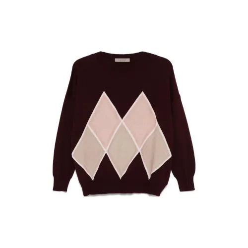 D.Exterior Sweaters Women's Burgundy