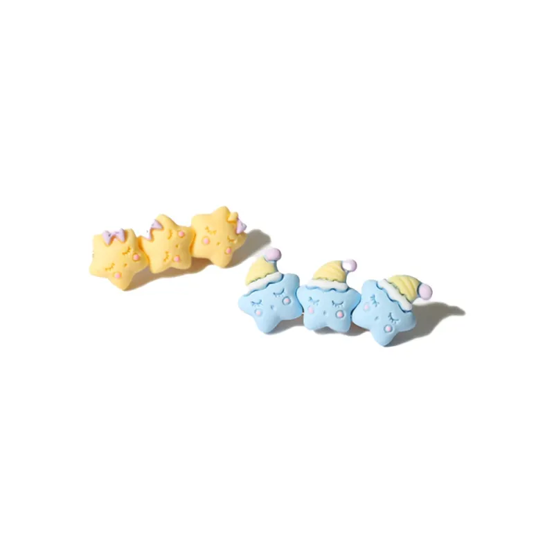 FREE RABBITⅡ Alloy Hair Clips Women's-5