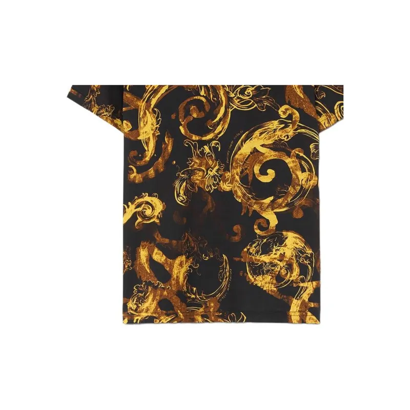 VERSACE Baroque Printed Crewneck T-Shirt-4