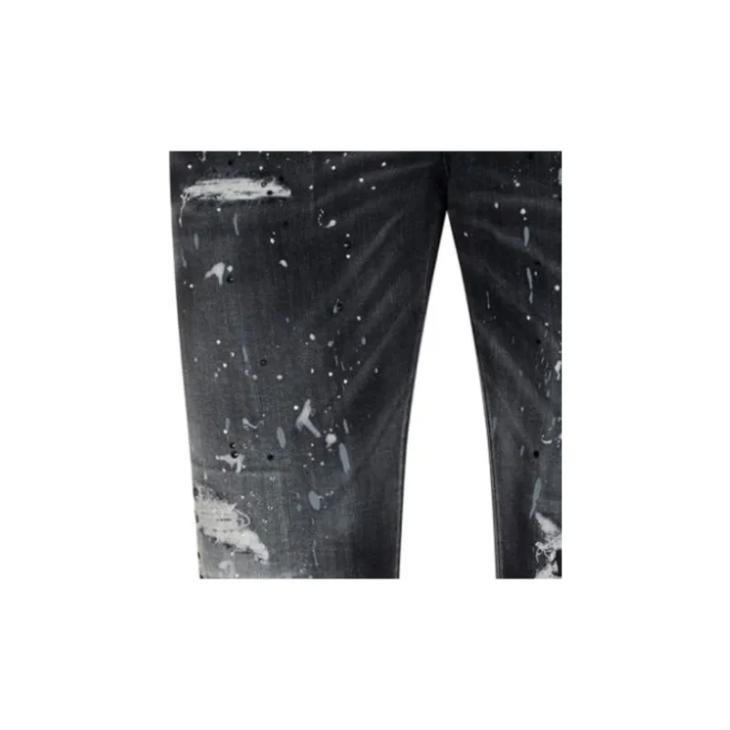 DSQUARED 2 Midnight Wash Skater Jeans-8