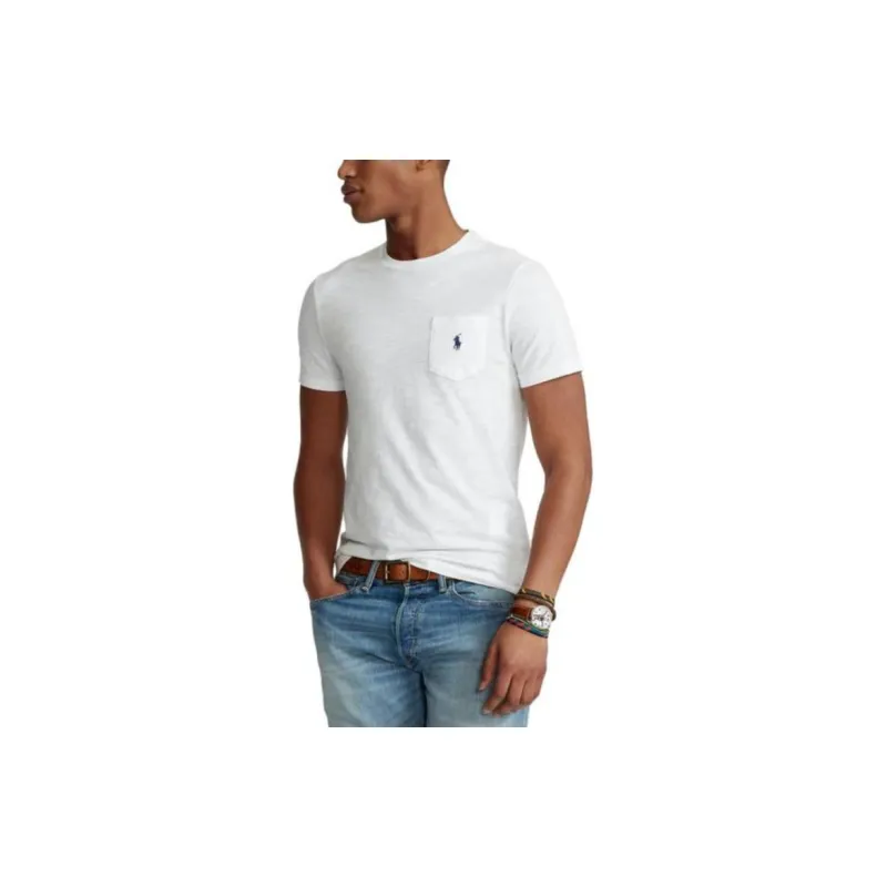 Polo Ralph Lauren T Shirts Men White-2