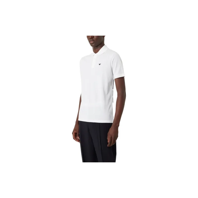 EMPORIO ARMANI Polo Shirts Men White-2