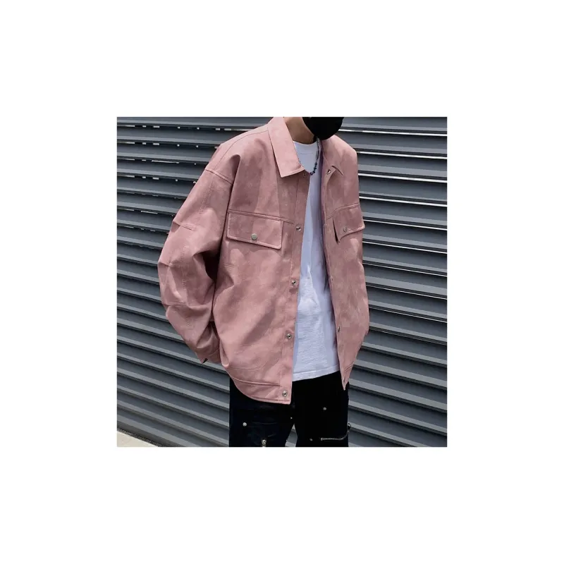 FOR FEAR THAT Leather Jacket Unisex-28