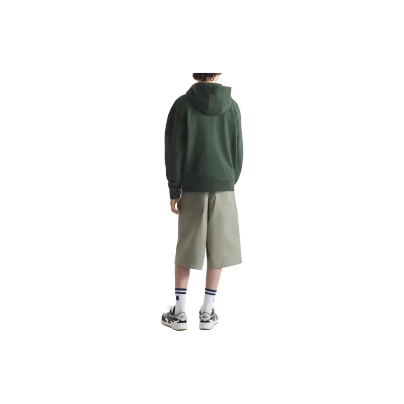 Maison Kitsune Bold Fox Head Patch Drawstring Hoodie-2