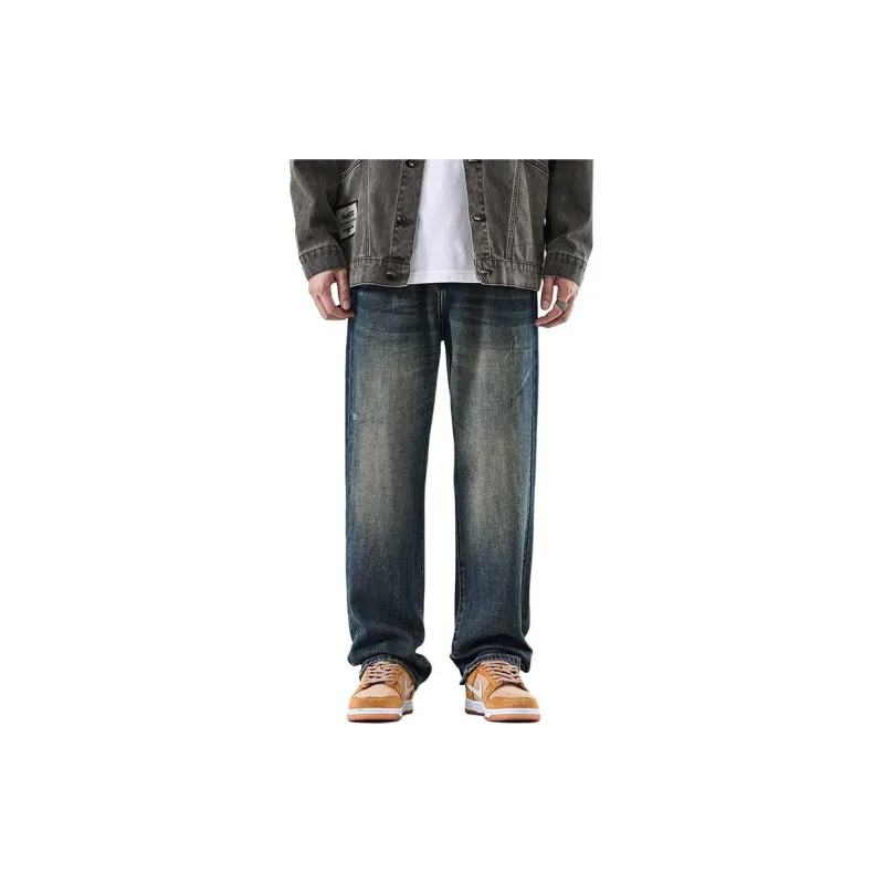 GTRG Jeans Unisex Nano Yellow Mud Blue-1
