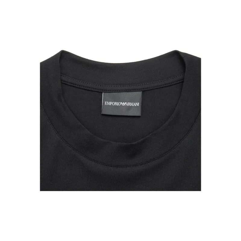 EMPORIO ARMANI SS24 T Shirt Men's Black-3