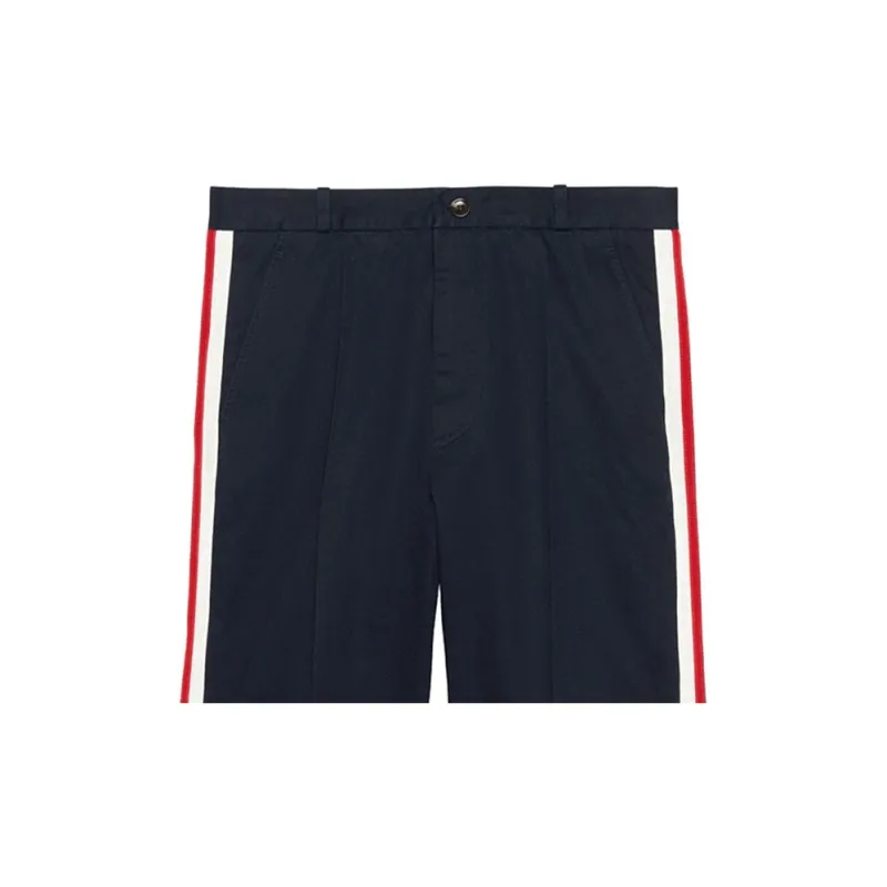 GUCCI Casual Shorts Men's Dark Blue-3