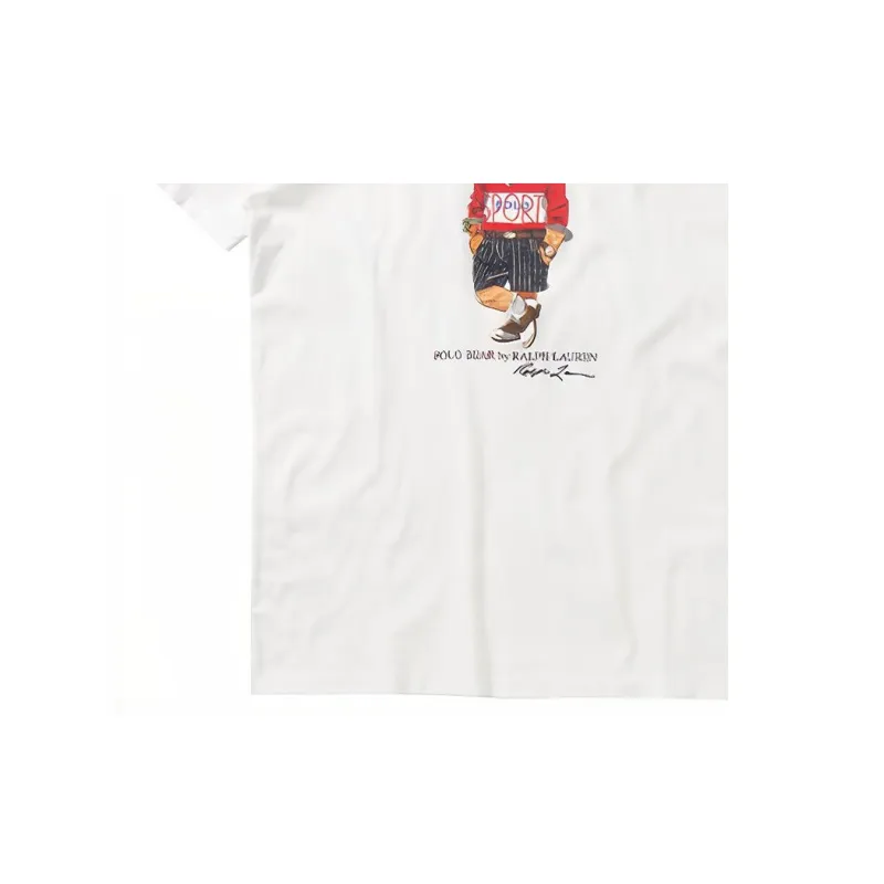 Polo Ralph Lauren T Shirts Men White-5