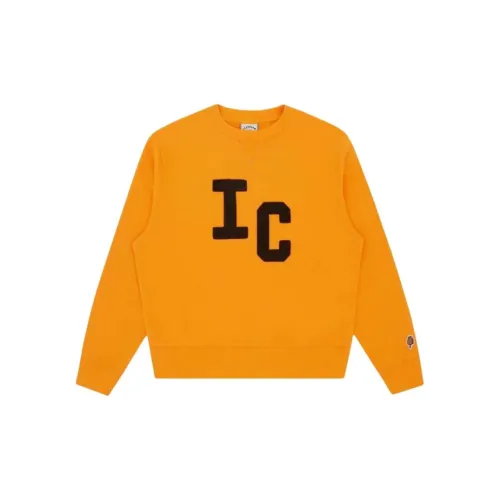 Ice Cream Sweatshirts Men Orange