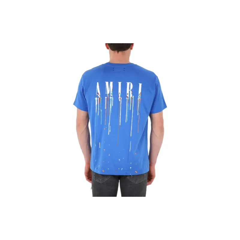 AMIRI Paint Drip Core Logo Tee-3