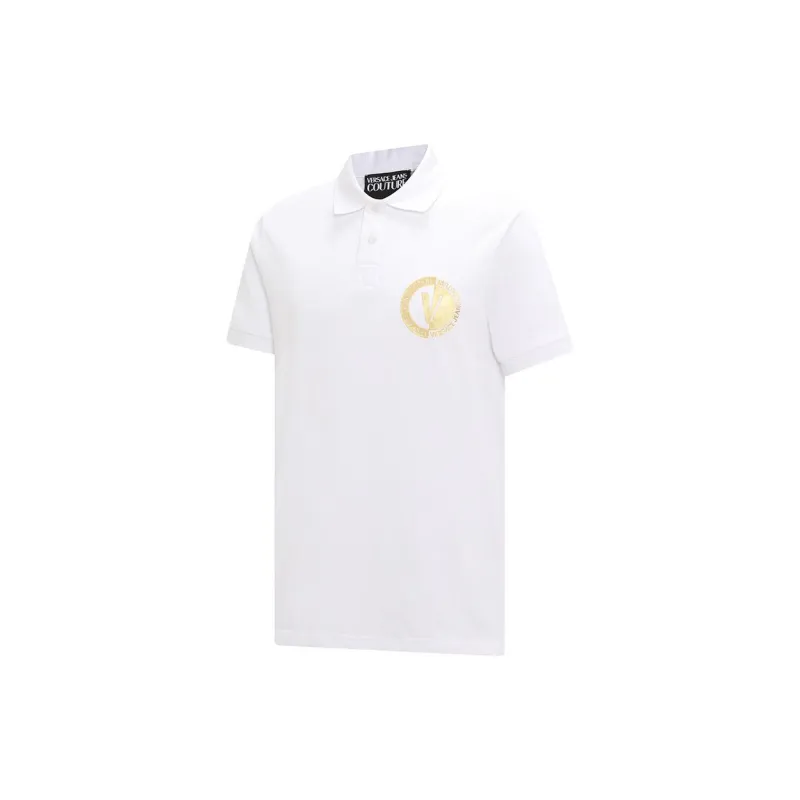 VERSACE JEANS COUTURE SS23 Polo Shirt Men's White-2