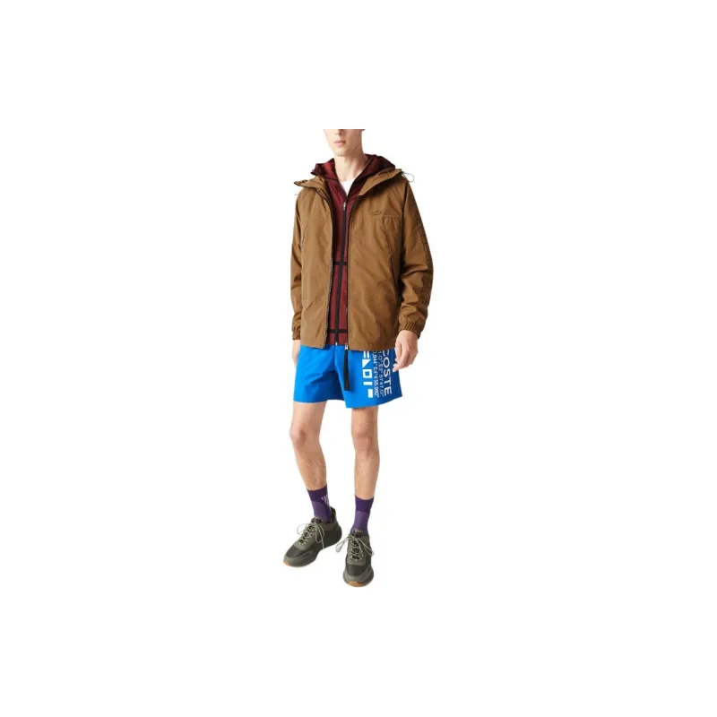 LACOSTE Jackets Coats Men's Brown-1