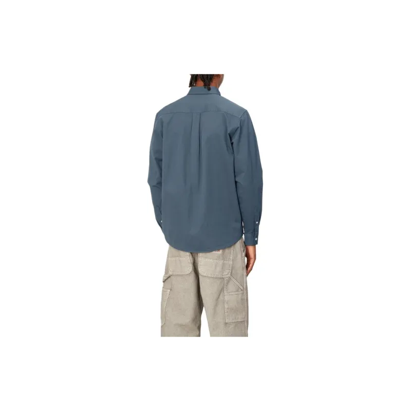 Carhartt WIP Madison Shirt Men's Blue-3
