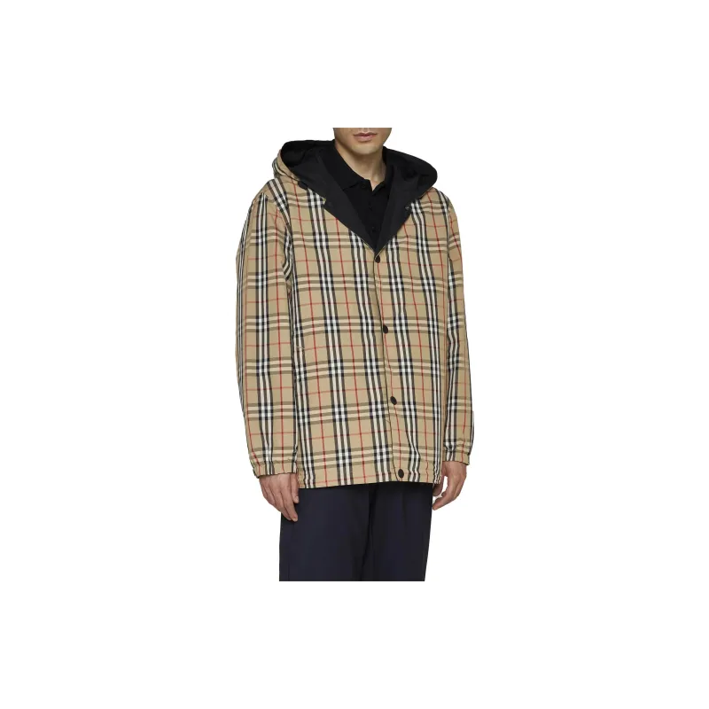 Burberry Check Nylon Reversible Jacket-3