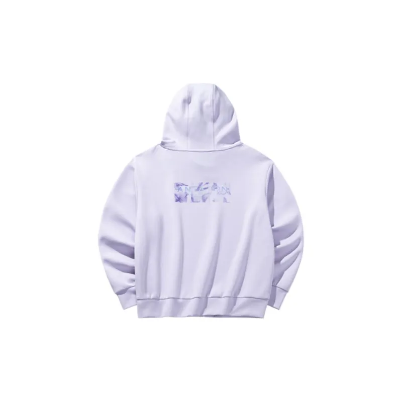 Anta Variety Training Collection Sweatshirt Women's Shimmer Purple-1