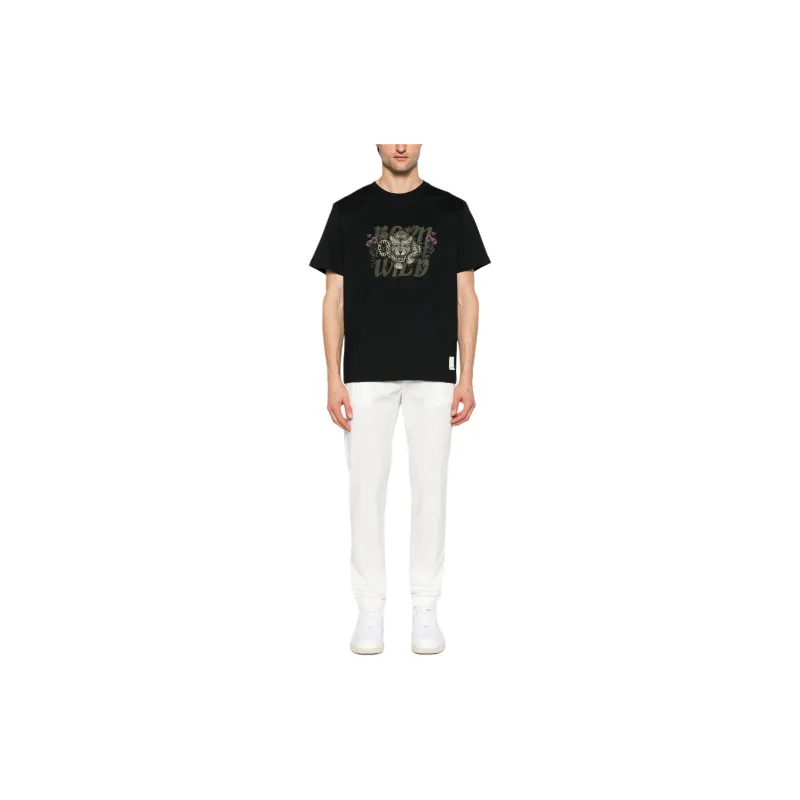 EMPORIO ARMANI SS24 T Shirt Men's Black-1