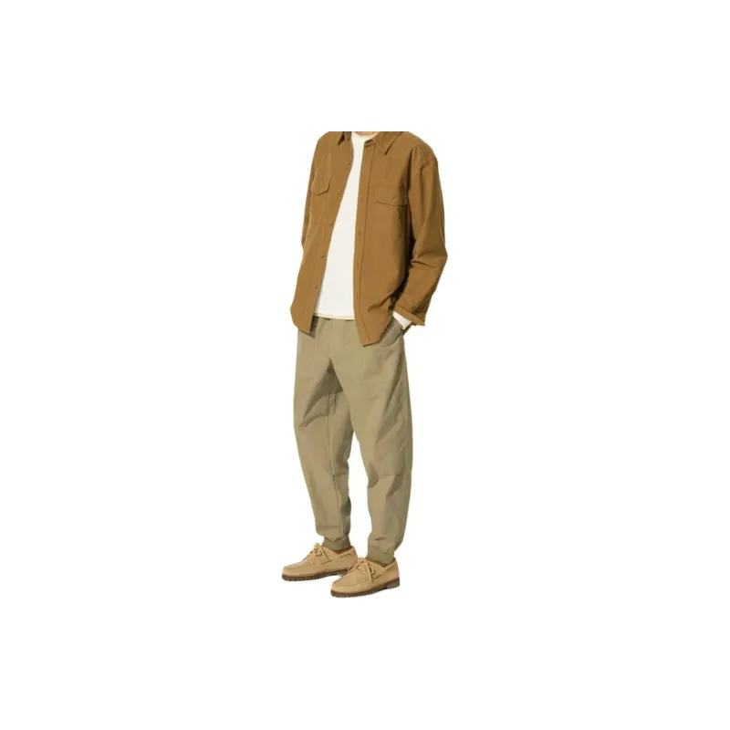 UNIQLO Casual Pants Men's Dark Beige-2