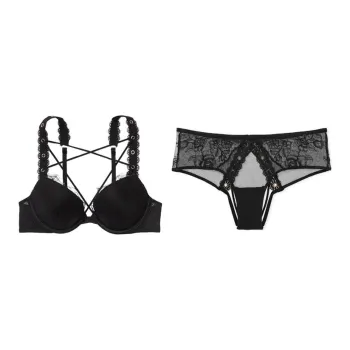 Victoria's Secret Underwear Set Women's Black