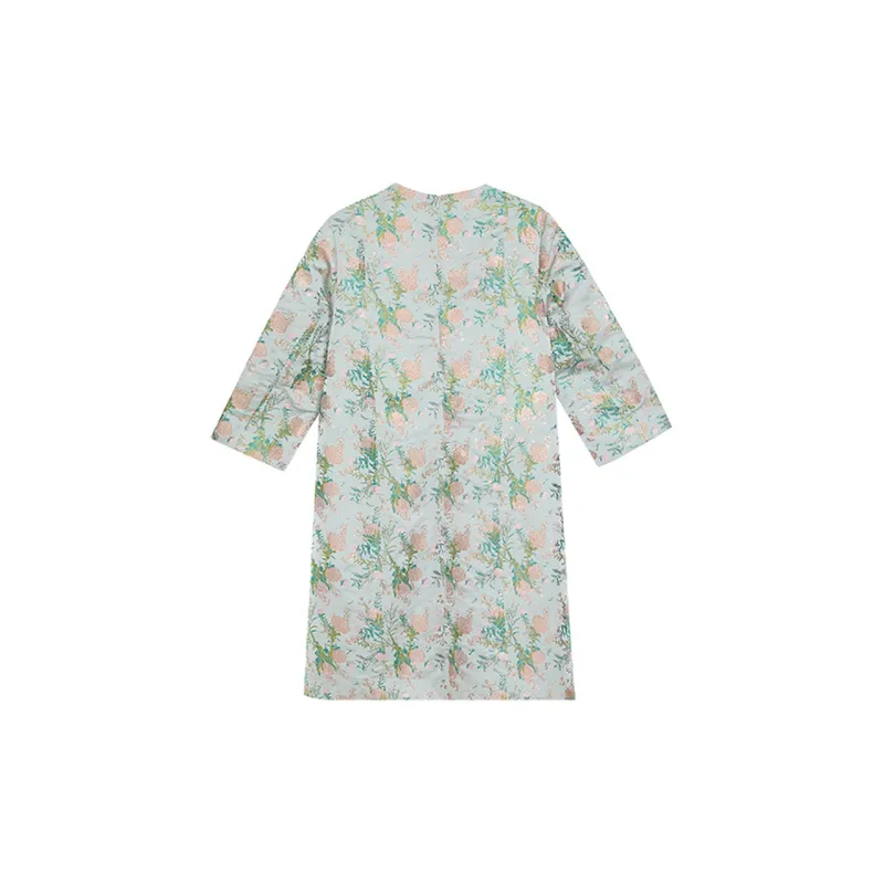TCH Long Sleeved Dresses Women's Green-1