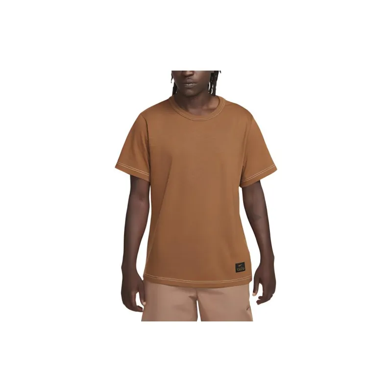 Nike T Shirt Men's Light British Umber-2