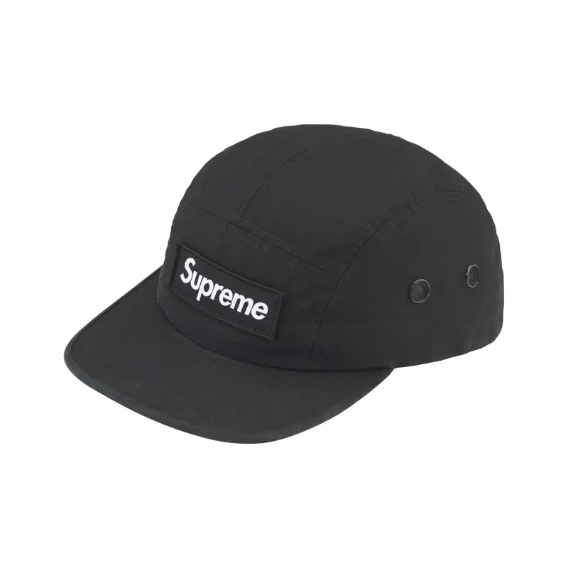 Supreme Cotton Baseball Caps Unisex Black-0