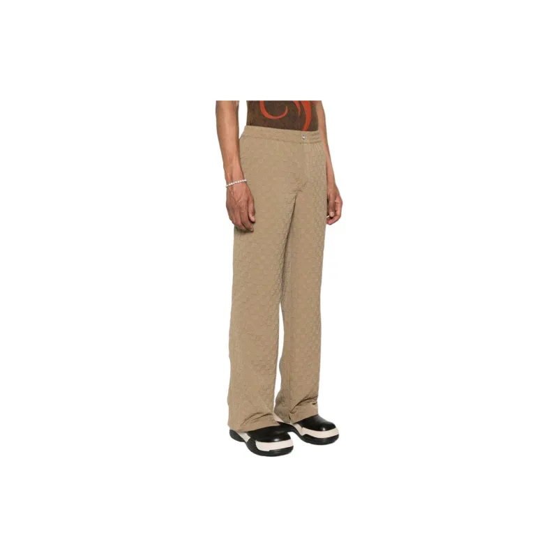 Misbhv Debossed logo Straight leg Trousers-3