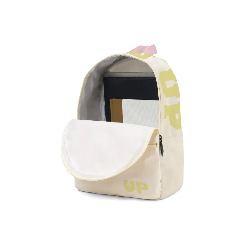 TURN UP Polyester Students Backpack Regular Unisex Apricot-2