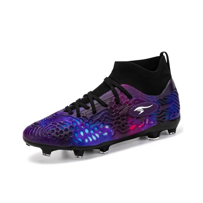 SUNAIS MG Rubber Short Studs TF Rubber Broken Studs Artificial Ground, Natural Ground Breathable Soccer Shoes Unisex-20