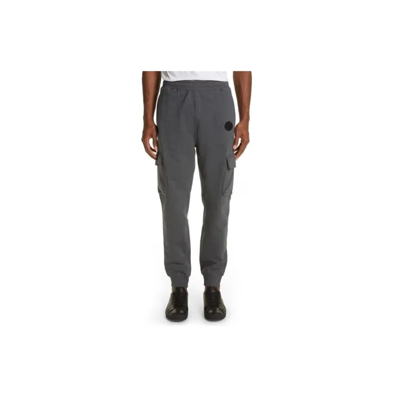 Burberry Knitted Sports Pants Men's Dark Gray-3