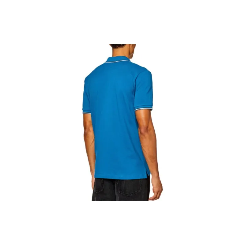DIESEL Polo Shirts Men Blue-2