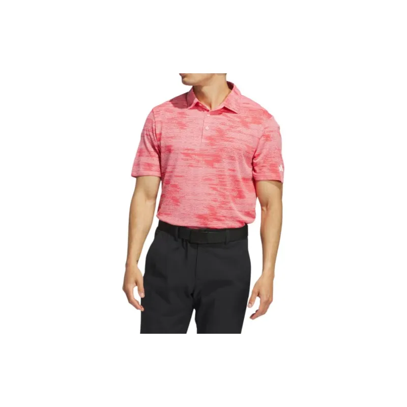 Adidas Free Shipping With AdiClub Ultimate365 Textured Stripe Polo Shirt-1