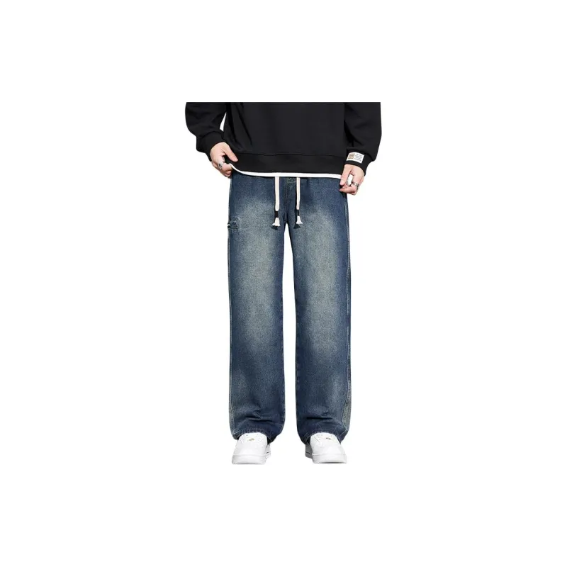 FOREVER 21 Jeans Men Dark Blue-2