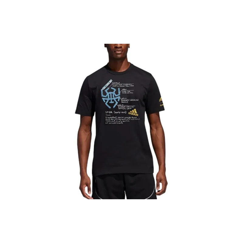 Adidas Donovan Mitchell T-Shirt Men's Black-3