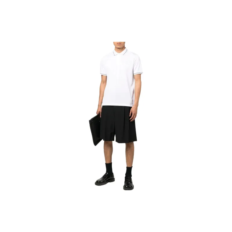 PRADA Polo Shirts Men White-1
