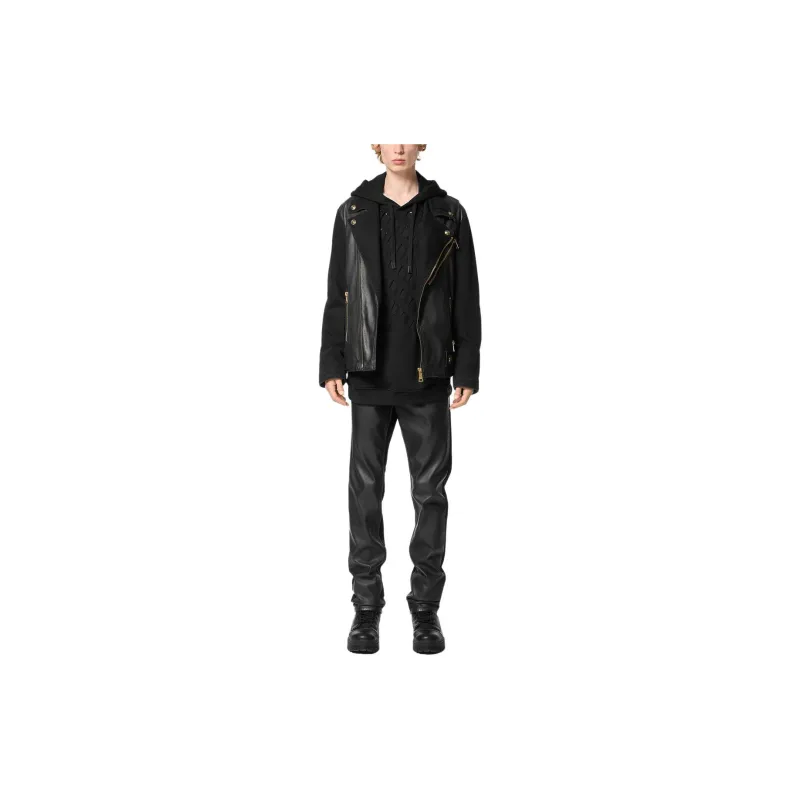 VERSACE JEANS COUTURE Jackets Coats Men's Black-1