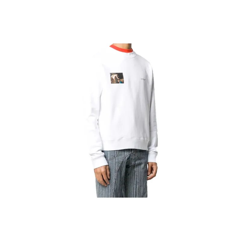 OFF WHITE FW20 Sweatshirt Men's White-3