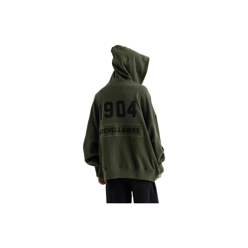 Mitchell Ness Sweatshirts Unisex Olive Green-5