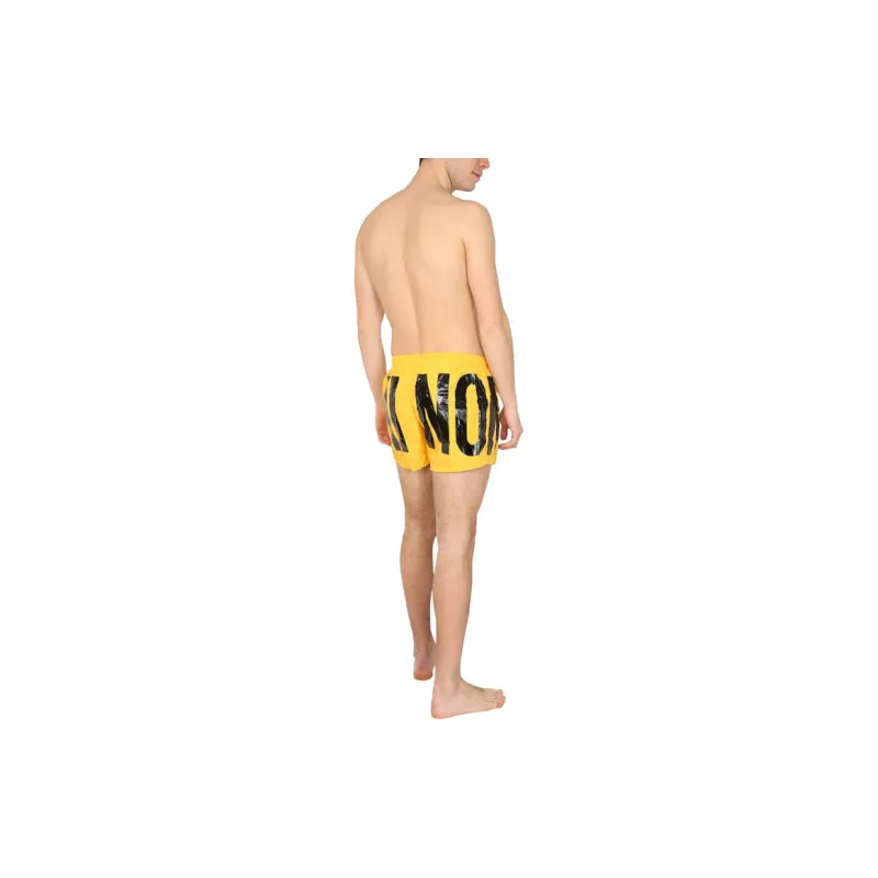 MOSCHINO Swimming Shorts Men Yellow-3