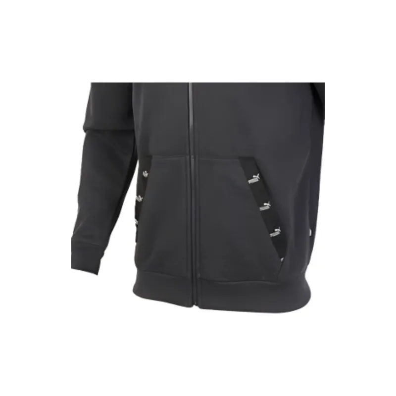 PUMA Jackets Men Black Gray Color-4