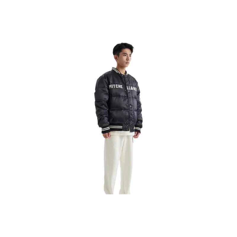 Mitchell & Ness Down Jacket Unisex Black-2