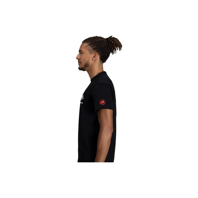 MAMMUT QD T Shirts Men Black-3