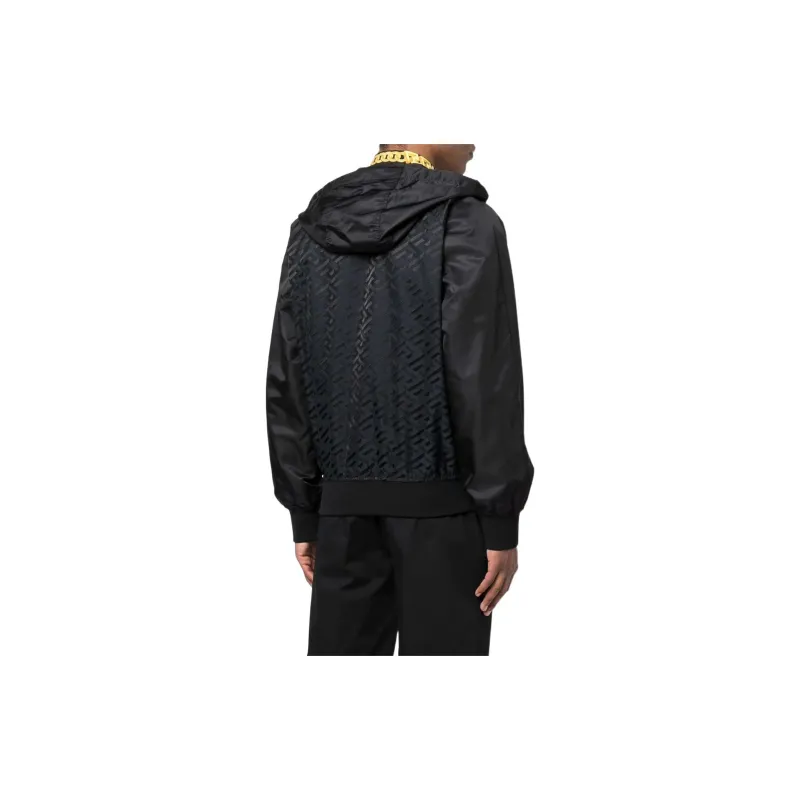 VERSACE Greca Printed Drawstring Jacket-2