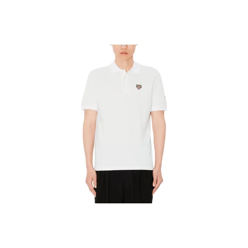 KENZO Lucky Tiger Short Sleeved Polo Shirt-3