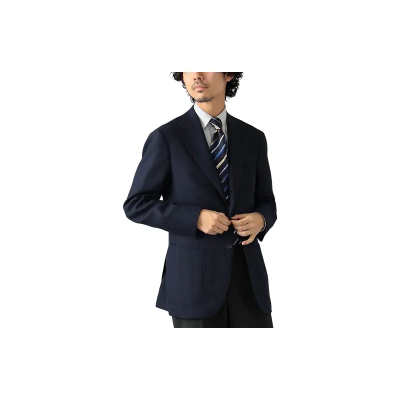 Beams Jackets Coats Men's Marine Blue-6